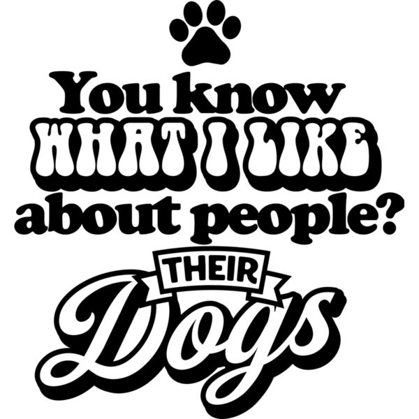 You know what I like about people SVG Thumbnail