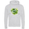 Cross neck hoodie Thumbnail