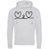 Cross neck hoodie Thumbnail