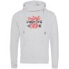 Cross neck hoodie Thumbnail