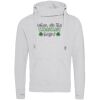 Cross neck hoodie Thumbnail