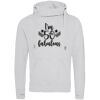 Cross neck hoodie Thumbnail
