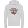 Cross neck hoodie Thumbnail
