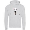 Cross neck hoodie Thumbnail