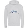 Cross neck hoodie Thumbnail