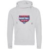Cross neck hoodie Thumbnail