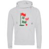 Cross neck hoodie Thumbnail